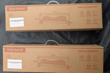 2 NEW Toddler/infant bedrail