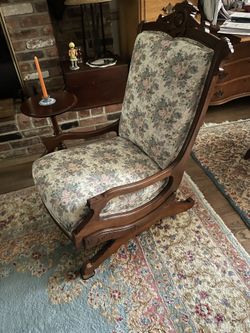 Victorian Sofa And Rocker