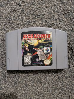 Rare Star Soldier Game - Nintendo 64