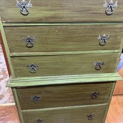 Vintage Maple Veneer Bedroom Set