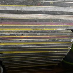 45 Aluminum Screen Printing Frames 20x24 – Silkscreen Print Shop Lot