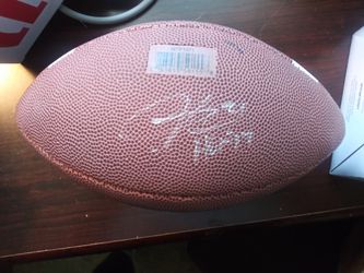 Signed Ladainian Tomilnson Football