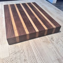 Custom Walnut And Cherry Cutting Board 