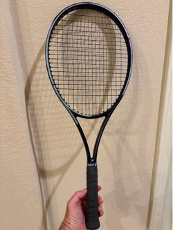 Head Gravity Team 600 4 3/8 (#3) Racquet - Used Racket strung w/Hybrid Strings