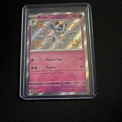 Shiny Kirlia Paldean Fates Pokemon