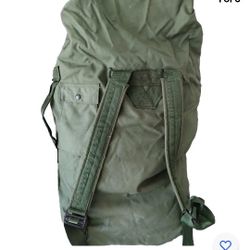 Brand New Navy Style Light weighted Double Strap Duffel Bag Pack