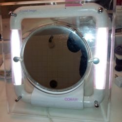 Two-sided Magnifying Mirror With Light And Other Stuff