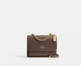 Coach klare bag brown
