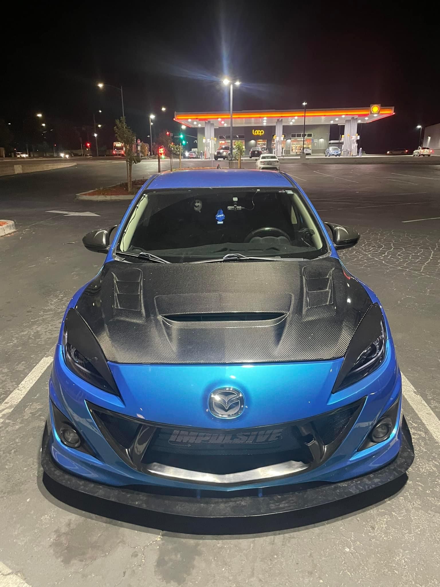 Mazdaspeed 3 2010 Carbon Fiber Hood