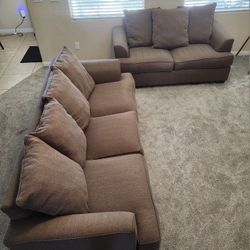 Sofa and Loveseat