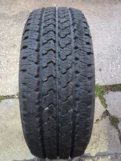 1 tire LT 265/70/17 Firestone Transforce AT2