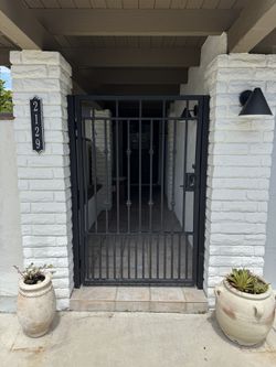 wrought iron gates