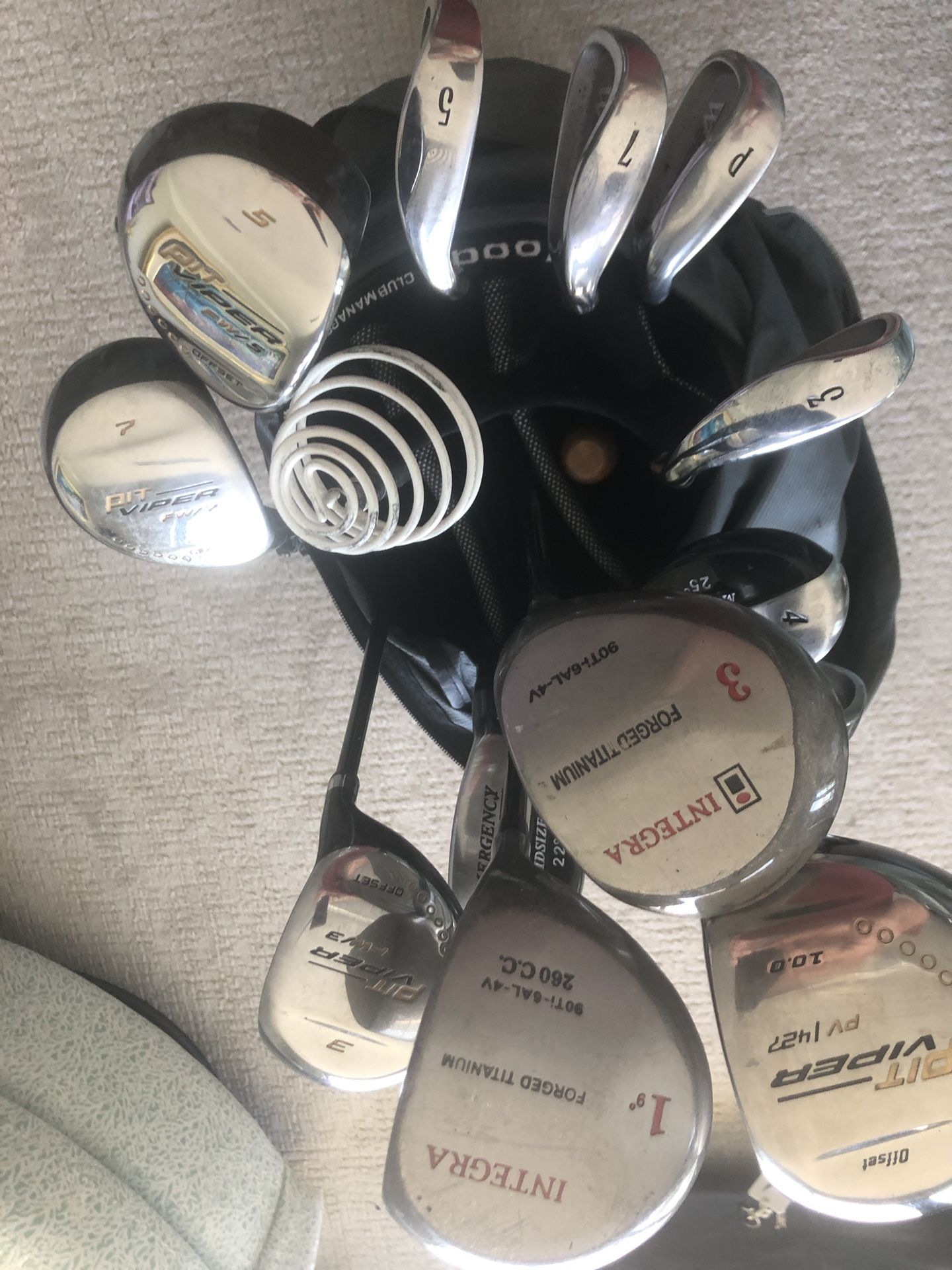 Tall Man Golf Clubs.Warrior Tour 3.7 Graphites