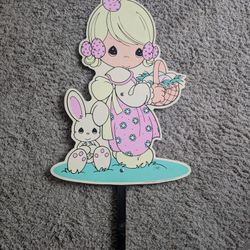 Precious Moments Yard sign Easter