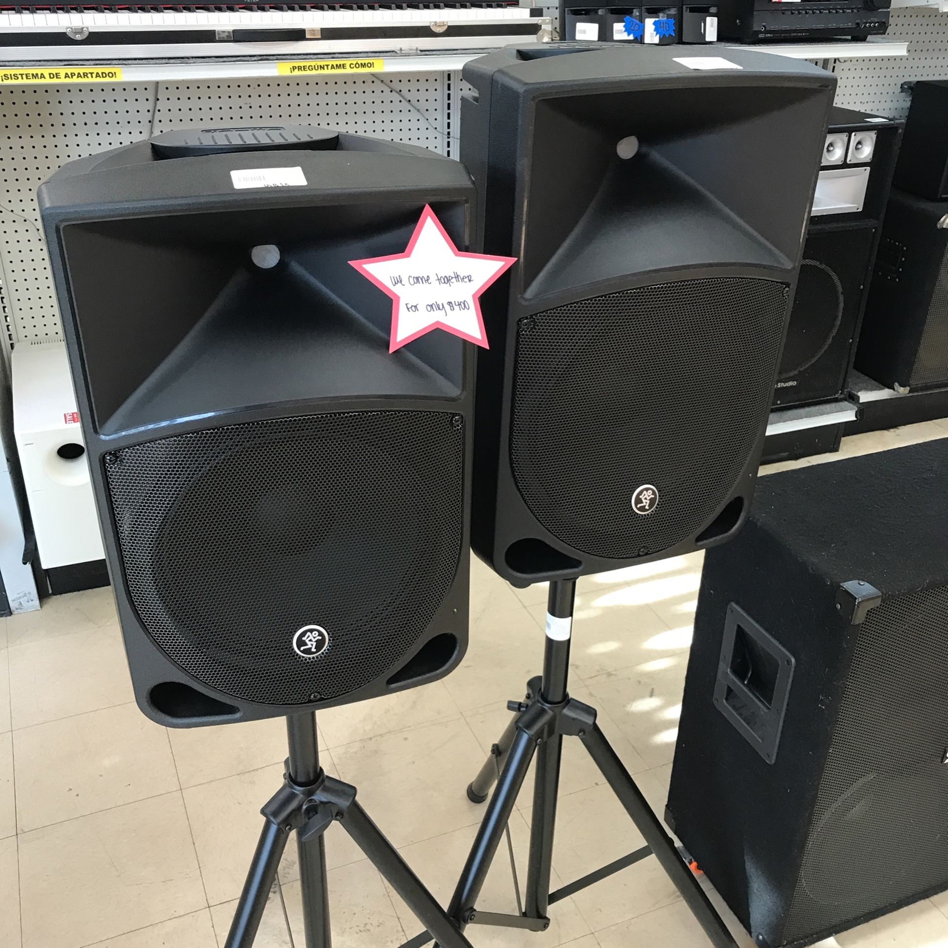 Mackie PA Speakers
