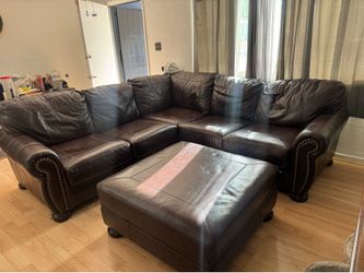 Ashley Leather Couch