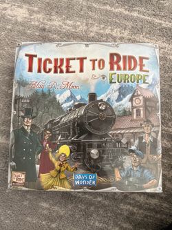 Ticket to Ride Europe (Sealed new)