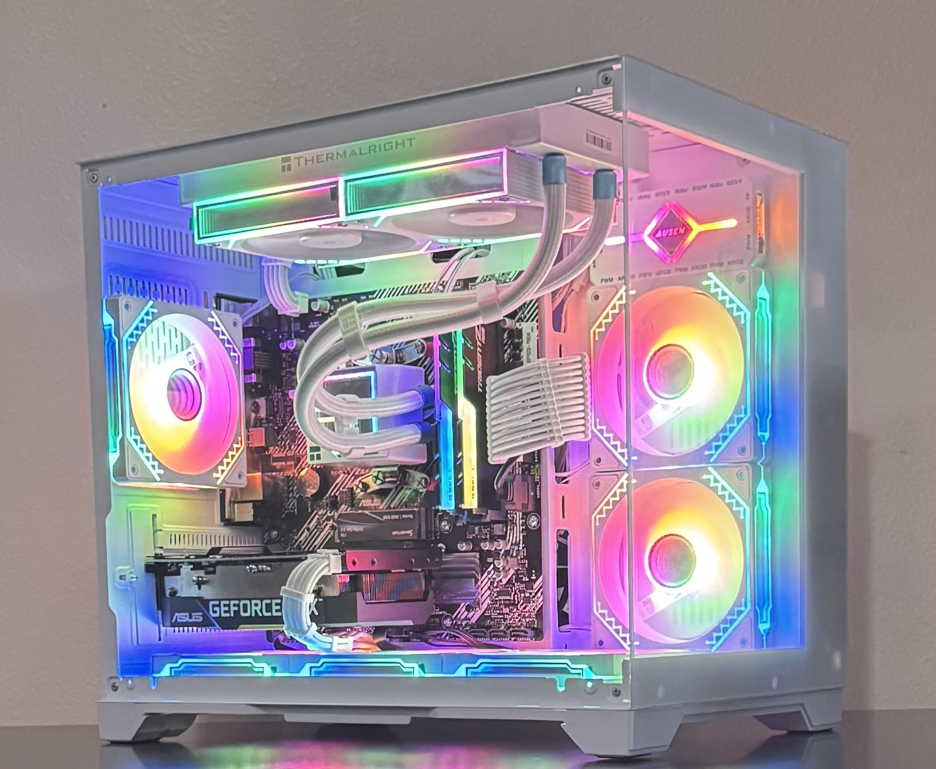🚀Outstanding Gaming PC Bundle - Ryzen 5 5500, RTX 3060, DDR4 32GB, 1Tb NVMe, Liquid Cooled