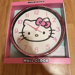 Wall Clock Hello Kitty 