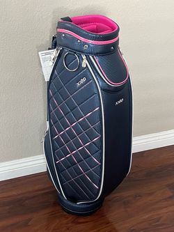New XXIO women's Navy/Pink Golf Bag