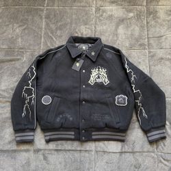 DARCSPORT “RIDERS ROXY BOX CUT RUDY LETTERMAN JACKET”