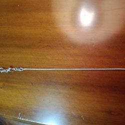 Vintage 8inch Sterling Silver Bracelet. 