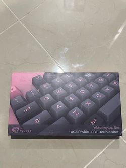 Akko ASA Profile PBT Double Shot Keycap Set