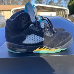 Jordan 5 Retro Aqua - men’s size 8.5