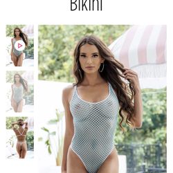 Wicked Weasel Mesh Bikini Women’s Large 