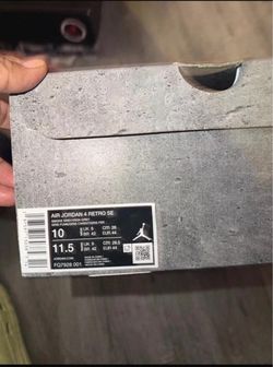 Air jordan 4  retro SE