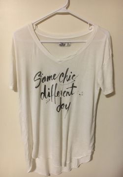 Hollister Women’s T -Shirt Size XS White