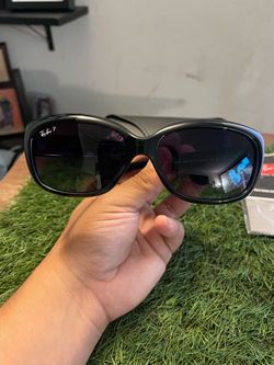 Ray-Ban Polarized Jackie Ohh Black Frame