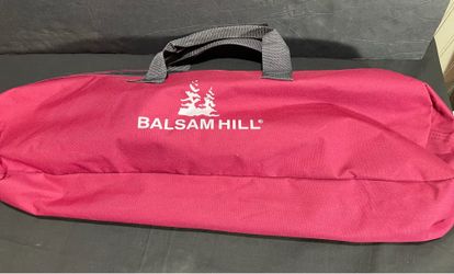 BALSAM HIlL Christmas tree stand with accessories and case