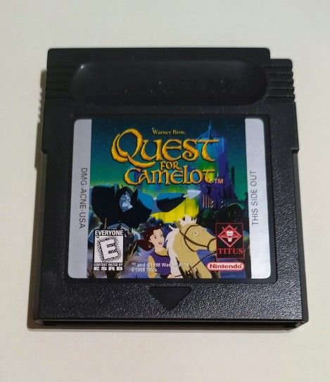 Quest For Camelot Gameboy Color 