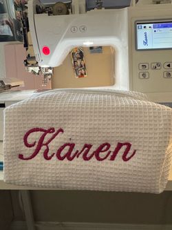 Personalized Makeup Bag
