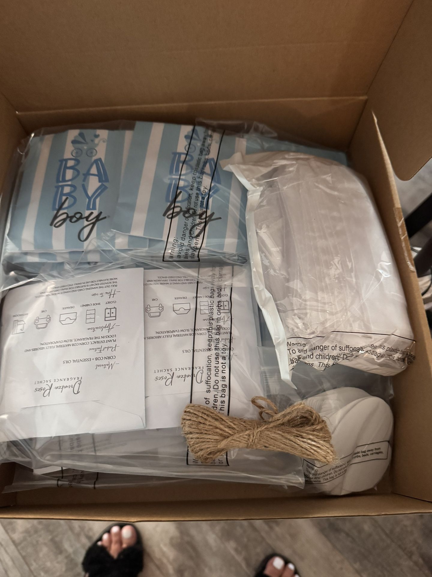 Baby Shower Baby Boy Sachets