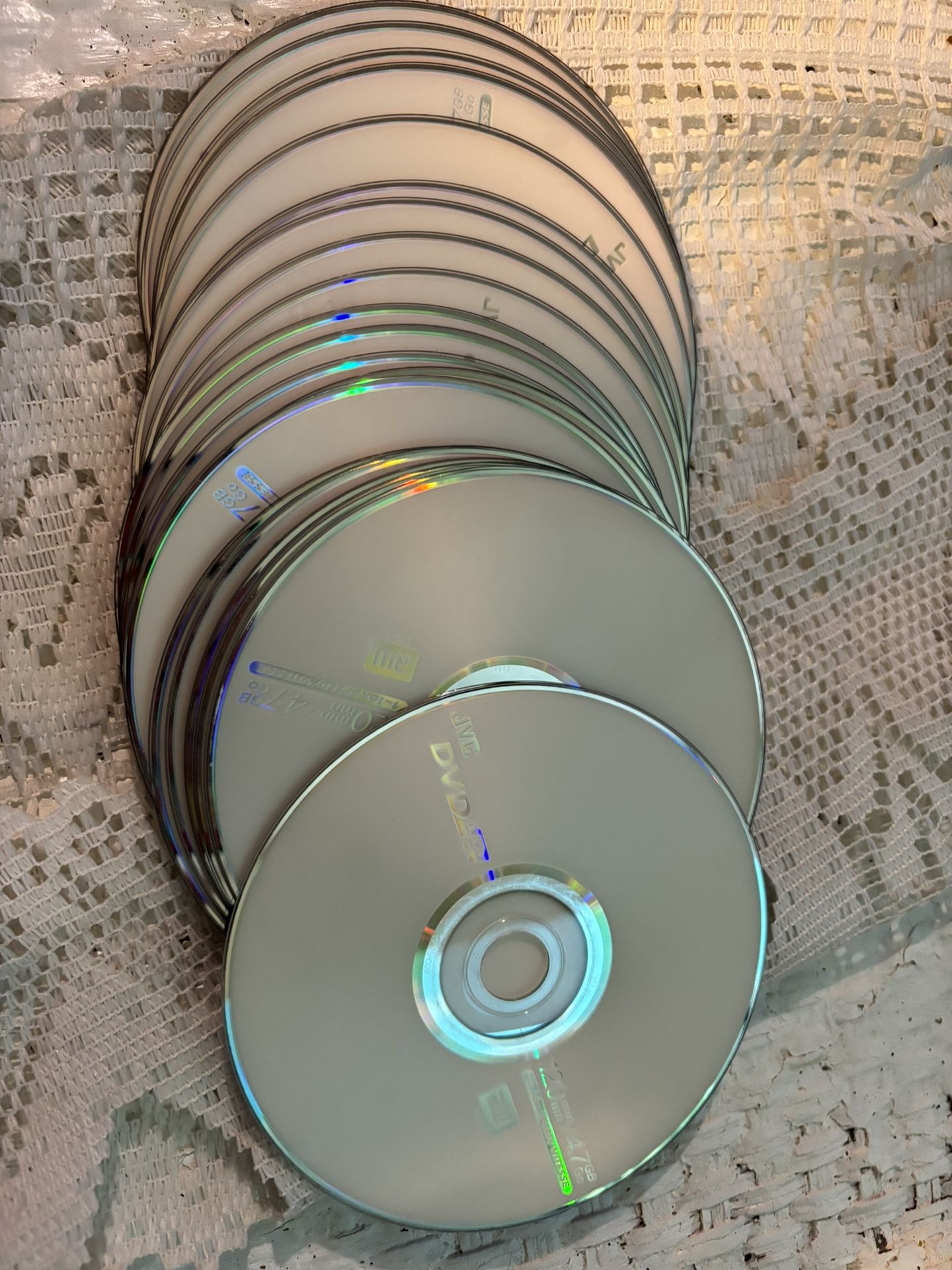 New Empty DVD Discs.