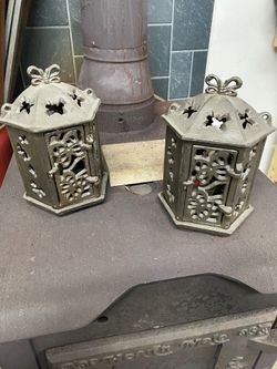 Cast iron lanterns