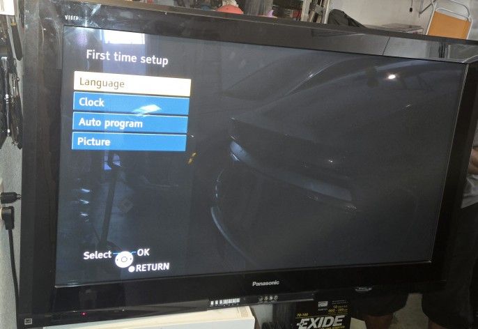 55" Panasonic Plasma Tv