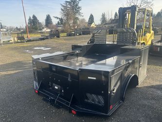 2026 BEDROCK Truck Beds Marble 6 box DRW 57" CA Dually Powder Coated Black