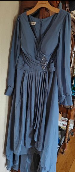 Wedding Guest, MIL Dress Party Dress, Sz 12,  Hi- Low , New Never Worn (JJ House)