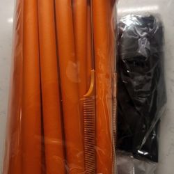 40 Flexible No Heat Rollers/Curling Rod Set