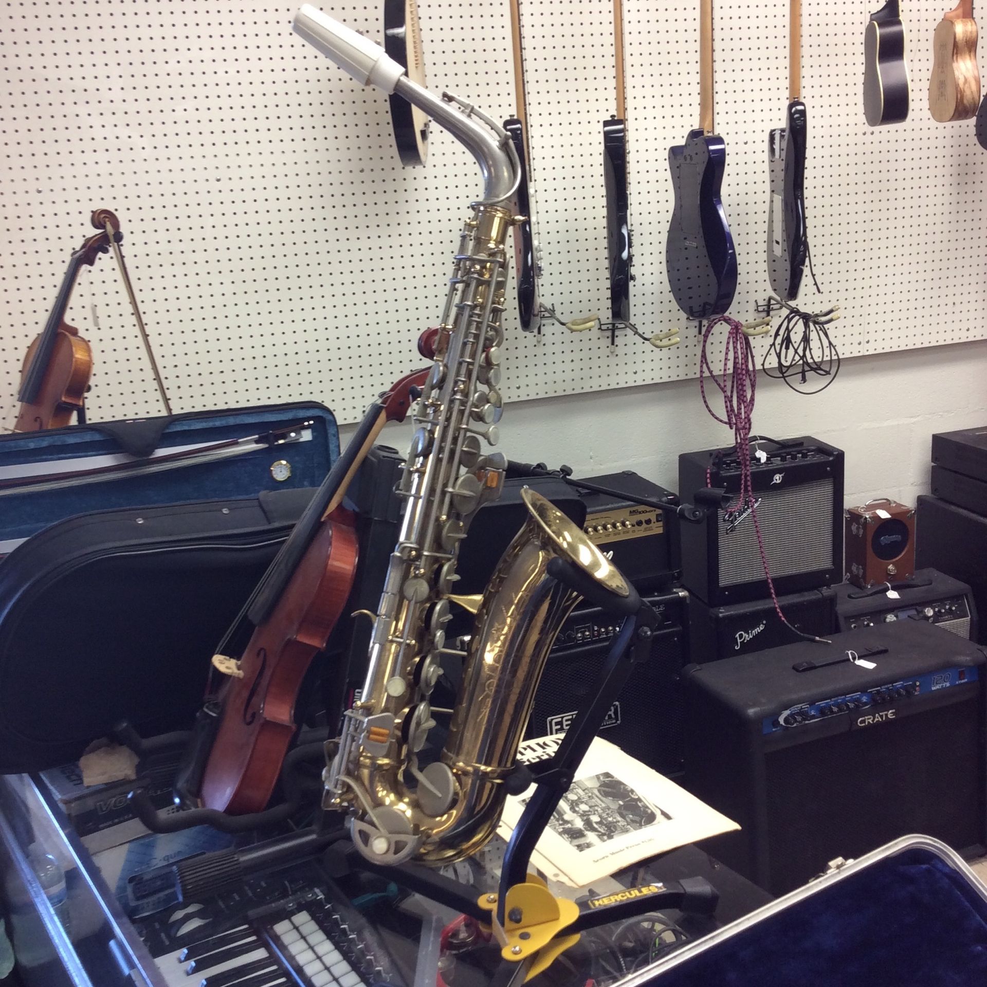 Conn Alto Saxophone, Shooting Star, with Original Case