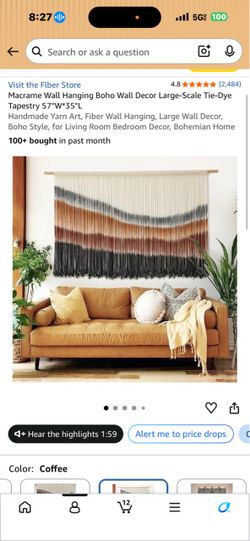 Macrame wall hanging