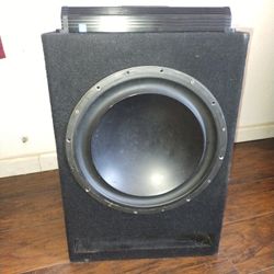 Subwoofer And Amplifier 15-in Subwoofer 5000 Watt Amplifier Complete System Everything Ready To Go