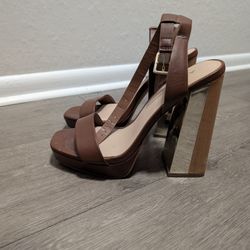  Brown Sandal Heels 