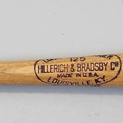 Vintage Mickey Mantle Miniature Baseball Bat 