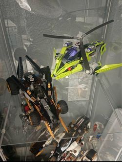 Ninjago fangcopter and Cole’s treadssault
