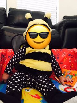 0-6 months bumblebee Halloween costume