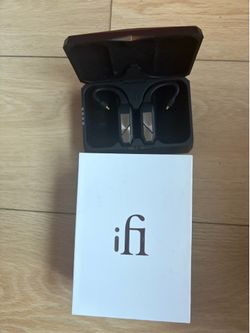Used excellent condition ifi GO POD HEADHPONES Wearable Lossless Bluetooth DAC for iems